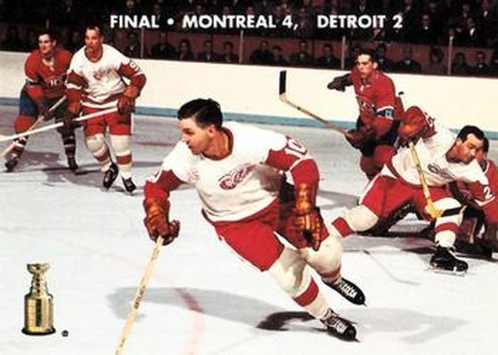 #148 Stanley Cup Playoffs Finals - Montreal Canadiens / Detroit Red Wings - 1995-96 Parkhurst 1966-67 Hockey