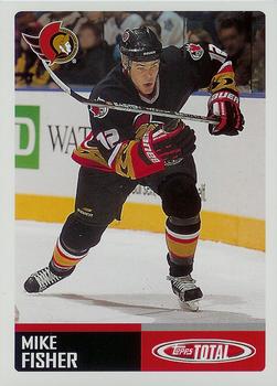 #148 Mike Fisher - Ottawa Senators - 2002-03 Topps Total Hockey