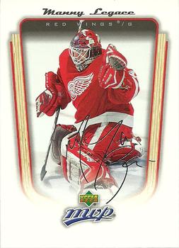#148 Manny Legace - Detroit Red Wings - 2005-06 Upper Deck MVP Hockey