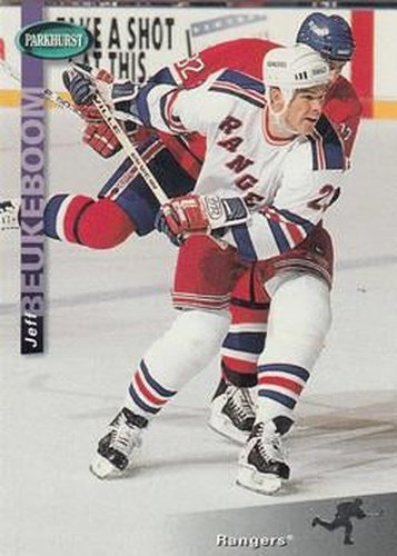 #148 Jeff Beukeboom - New York Rangers - 1994-95 Parkhurst Hockey