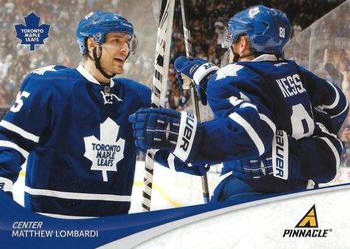 #148 Matthew Lombardi - Toronto Maple Leafs - 2011-12 Panini Pinnacle Hockey