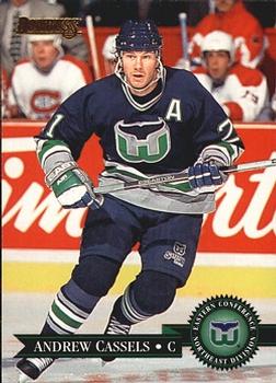 #148 Andrew Cassels - Hartford Whalers - 1995-96 Donruss Hockey