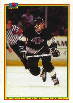 #148 John Tonelli - Los Angeles Kings - 1990-91 Bowman Hockey