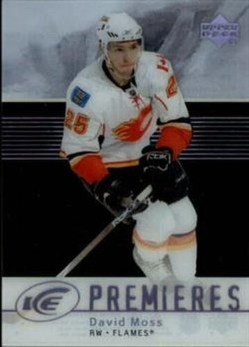 #148 David Moss - Calgary Flames - 2007-08 Upper Deck Ice Hockey
