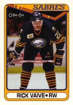 #148 Rick Vaive - Buffalo Sabres - 1990-91 O-Pee-Chee Hockey
