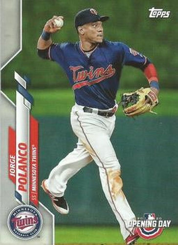 #148 Jorge Polanco - Minnesota Twins - 2020 Topps Opening Day Baseball