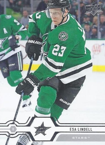 #148 Esa Lindell - Dallas Stars - 2019-20 Upper Deck Hockey
