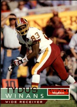 #148 Tydus Winans - Washington Redskins - 1995 SkyBox Impact Football