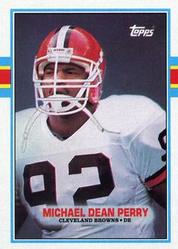 #148 Michael Dean Perry - Cleveland Browns - 1989 Topps Football