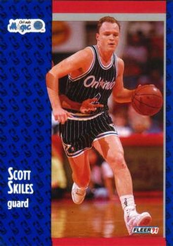 #148 Scott Skiles - Orlando Magic - 1991-92 Fleer Basketball