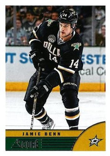 #148 Jamie Benn - Dallas Stars - 2013-14 Score Hockey