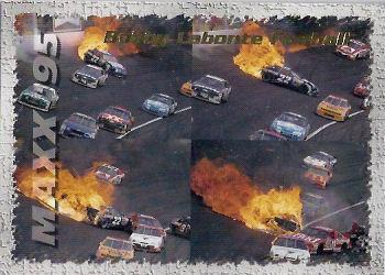 #148 Bobby Labonte Crash - Bill Davis Racing - 1995 Maxx Racing