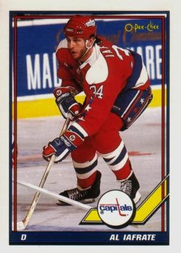 #148 Al Iafrate - Washington Capitals - 1991-92 O-Pee-Chee Hockey