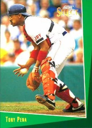 #148 Tony Pena - Boston Red Sox - 1993 Select Baseball