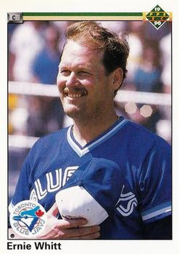 #148 Ernie Whitt - Toronto Blue Jays - 1990 Upper Deck Baseball