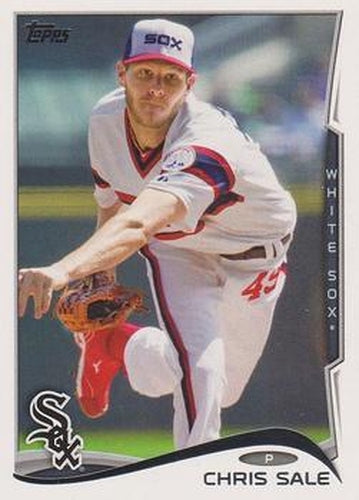 #148a Chris Sale - Chicago White Sox - 2014 Topps Baseball