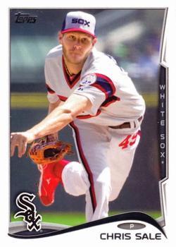 #148c Chris Sale - Chicago White Sox - 2014 Topps Baseball