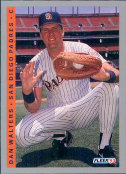 #149 Dan Walters - San Diego Padres - 1993 Fleer Baseball