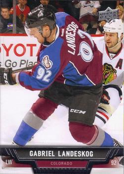 #149 Gabriel Landeskog - Colorado Avalanche - 2013-14 Upper Deck Hockey