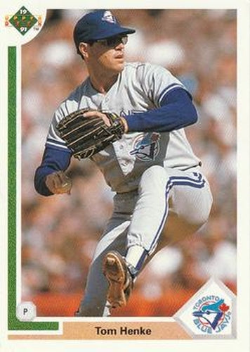 #149 Tom Henke - Toronto Blue Jays - 1991 Upper Deck Baseball