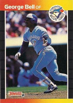 #149 George Bell - Toronto Blue Jays - 1989 Donruss Baseball