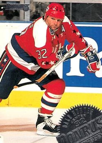 #149 Dale Hunter - Washington Capitals - 1994-95 Donruss Hockey