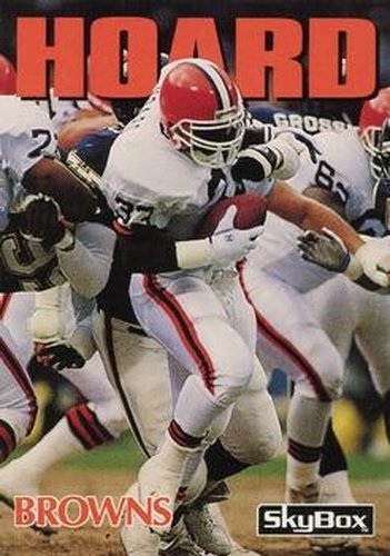 #149 Leroy Hoard - Cleveland Browns - 1992 SkyBox Impact Football