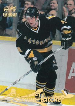 #149 Kevin Hatcher - Pittsburgh Penguins - 1997-98 Pacific Paramount Hockey