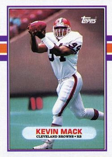 #149 Kevin Mack - Cleveland Browns - 1989 Topps Football