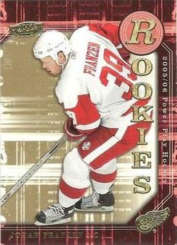 #149 Johan Franzen - Detroit Red Wings - 2005-06 Upper Deck Power Play Hockey