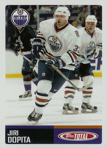 #149 Jiri Dopita - Edmonton Oilers - 2002-03 Topps Total Hockey
