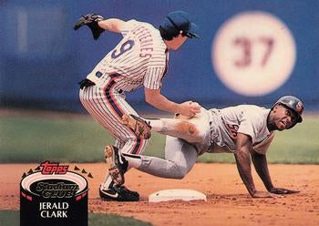 #149 Jerald Clark - San Diego Padres - 1992 Stadium Club Baseball
