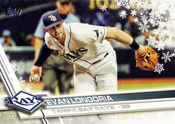 #HMW149 Evan Longoria - Tampa Bay Rays - 2017 Topps Holiday Baseball