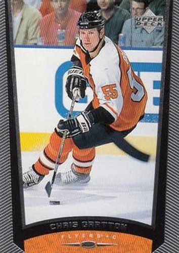#149 Chris Gratton - Philadelphia Flyers - 1998-99 Upper Deck Hockey