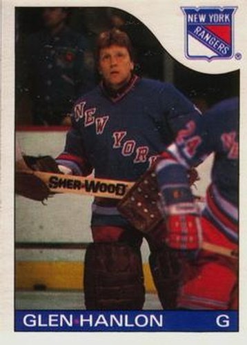 #149 Glen Hanlon - New York Rangers - 1985-86 O-Pee-Chee Hockey