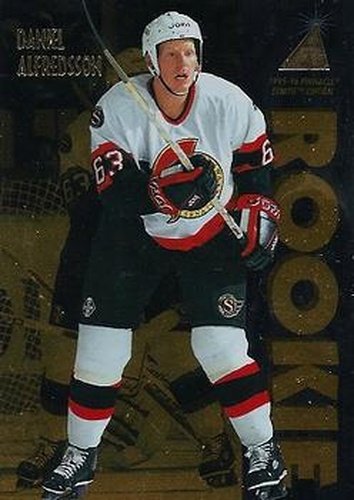 #149 Daniel Alfredsson - Ottawa Senators - 1995-96 Zenith Hockey