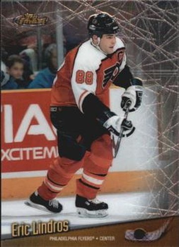 #149 Eric Lindros - Philadelphia Flyers - 1998-99 Finest Hockey