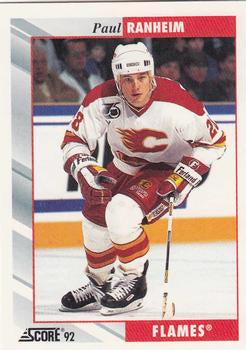 #149 Paul Ranheim - Calgary Flames - 1992-93 Score USA Hockey