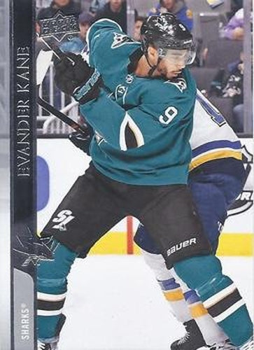 #149 Evander Kane - San Jose Sharks - 2020-21 Upper Deck Hockey