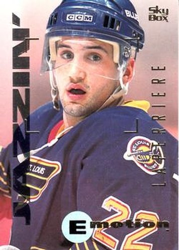 #149 Ian Laperriere - St. Louis Blues - 1995-96 SkyBox E-Motion Hockey