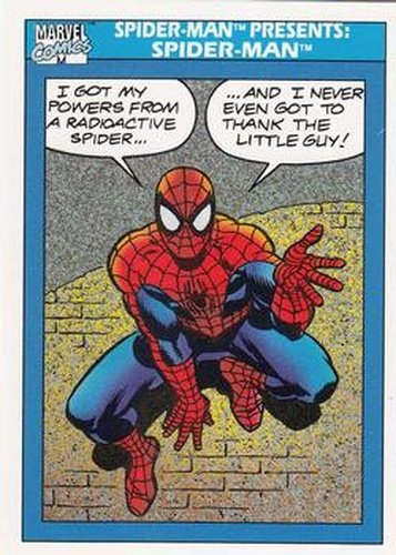 #149 Spider Man - 1990 Impel Marvel Universe
