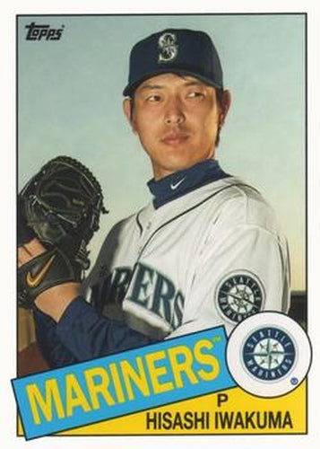 #149 Hisashi Iwakuma - Seattle Mariners - 2013 Topps Archives Baseball