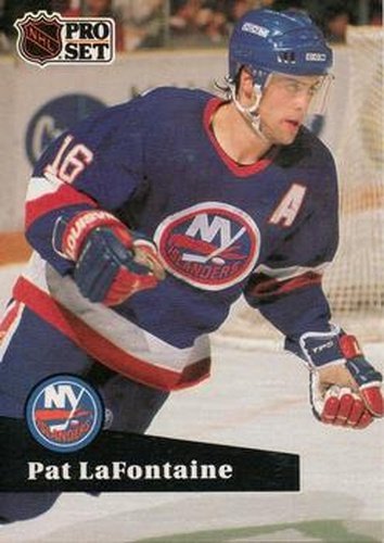 #149 Pat LaFontaine - 1991-92 Pro Set Hockey