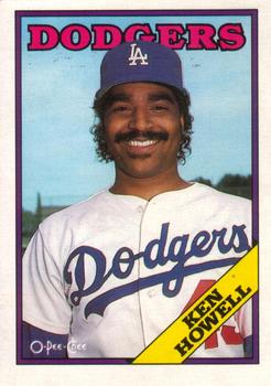 #149 Ken Howell - Los Angeles Dodgers - 1988 O-Pee-Chee Baseball