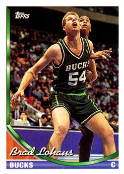 #149 Brad Lohaus - Milwaukee Bucks - 1993-94 Topps Basketball