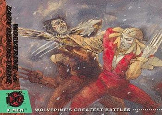 #149 Wolverine vs. Lady Deathstrike - 1994 Ultra X-Men