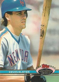 #149 Kevin Elster - New York Mets - 1991 Stadium Club Baseball