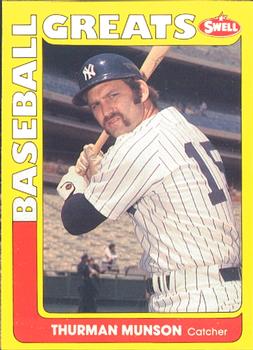 #149 Thurman Munson - New York Yankees - 1991 Swell Baseball Greats