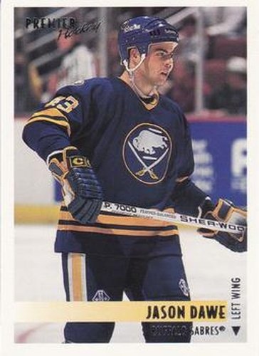 #149 Jason Dawe - Buffalo Sabres - 1994-95 O-Pee-Chee Premier Hockey