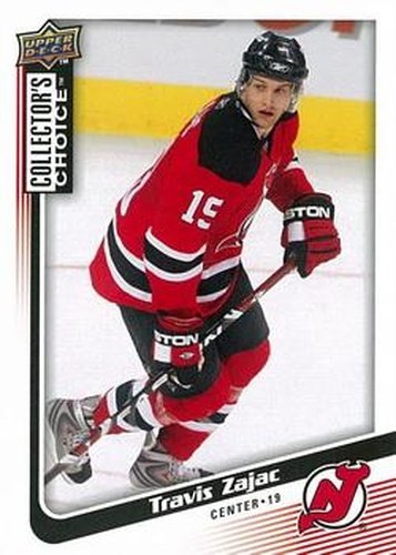 #149 Travis Zajac - New Jersey Devils - 2009-10 Collector's Choice Hockey